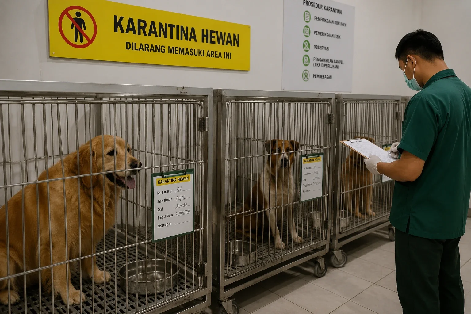 Pentingnya Karantina dalam Pengiriman Hewan